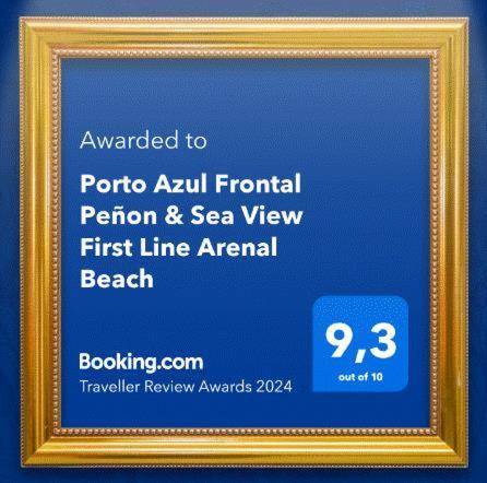 Porto Azul 10A Frontal Penon & Sea View First Line Arenal Beach 卡尔佩 外观 照片
