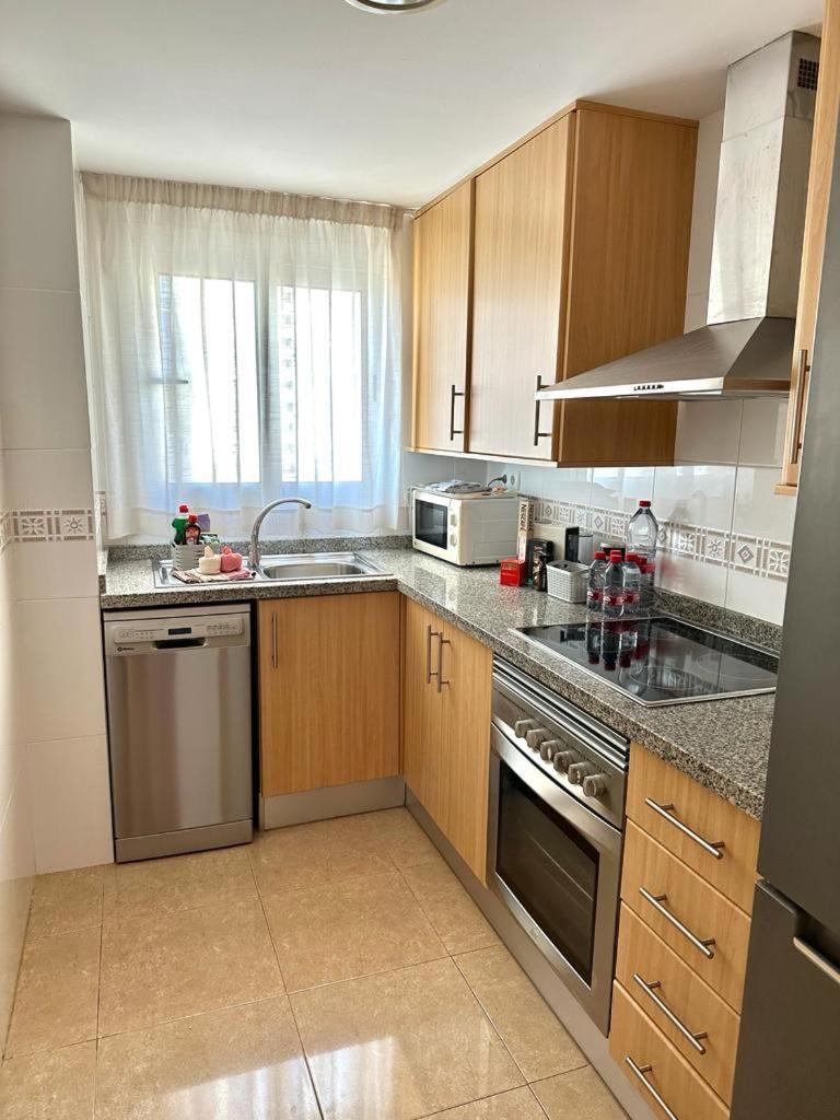 Porto Azul 10A Frontal Penon & Sea View First Line Arenal Beach 卡尔佩 外观 照片
